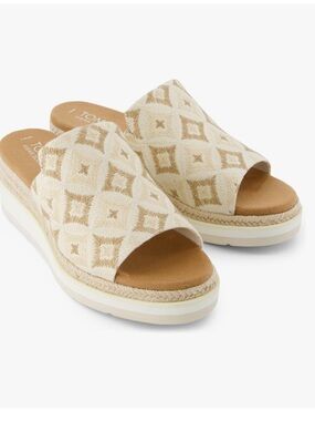 TOMS Womens Margot Mule Espadrille Casual Sandals